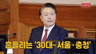 흔들리는 '30대·서울·충청' [말하는 기자들_정치정책_0206]