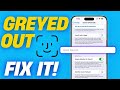 Reset Face ID Greyed Out? Here's the Fix