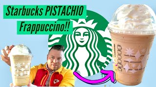 Starbucks® Pistachio Coffee Frappuccino® Blended Beverage 2021 Review | MUST OR BUST