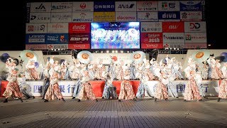 [4K] 天空しなと屋 しん　高知よさこい祭り 2019 本祭2日目