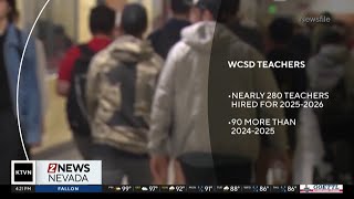 Washoe County School District hiring numbers