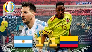 ARGENTINA vs COLOMBIA🧤El SHOW del DIBU Martínez🏆 Copa América 2021 🎙️ Narración argentina