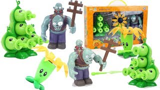 Botanical Wars Zombie Toys! Pea Pod Sagittarius Rotary Dart Sagittarius vs. Giant Zombies