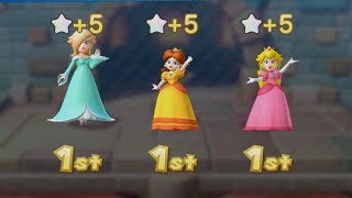 Mario Party 10 - Rosalina vs Daisy vs Peach - Airship Central Gameplay