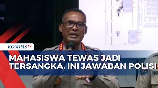 Mahasiswa UI yang Tewas Tertabrak Jadi Tersangka, Begini Jawaban Polisi