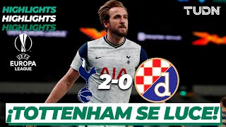 Highlights | Tottenham 2-0 Dinamo Zagreb | Europa League 2021 - Octavos Ida | TUDN