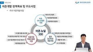 주민역량교육 기초_어촌의 이해, 비전 미션, 소통방안