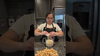 Making bread pudding #cooking #homemade #breadpudding