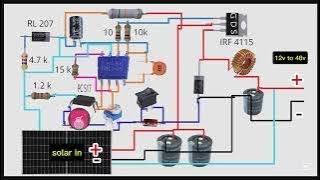 DIY MPPT Solar Charge Controller Using UC3845 IRF4115 \u0026 Common Components