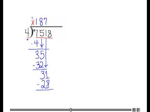 division problems how to