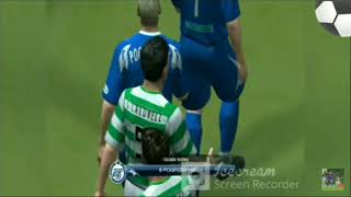 Borussia und Bayern / ROSTS / SIMULATION OF THE MATCH IN THE GAME / GAMEPLAY OF TEAMS IN PES 2009