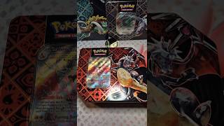 Opening Pokémon ✨️Paldean Fates✨️ Tin (Charizard EX) Booster Packs! 🔥 Part 1