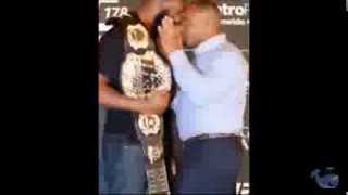 Jon Jones vs Daniel Cormier Brawl - UFC 182