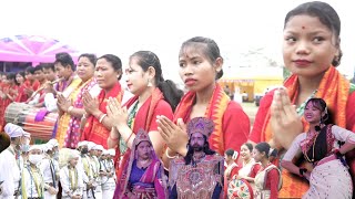 Thousands gathered at Malinithan in Likabali to witness the grand Ram Navami celebrations.