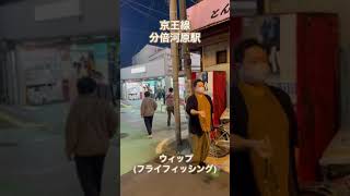 分倍河原駅でウィップ→シザーキャッチ【旅バク転〜京王線編〜】ババーン