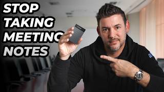 STOP TAKING MEETING NOTES! - Plaud Note Pro Real-World Review