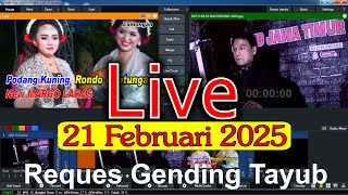 Live Streaming reques gending tayub jawa timur 21 Februari 2025