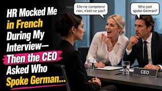 HR Mocked Me in French During My Interview—Then the CEO Asked Who Spoke German...