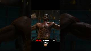 Why is Hugh Jackman so Muscular in DEADPOOL \u0026WOLVERINE 😮😱             #marvel #deadpoolandwolverine