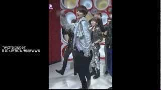 120408 EXO K. INKIGAYO SEHUN DANCING MAMA