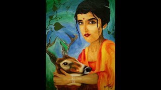 Sita - Acrylic on Canvas