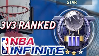 3v3 STAR Rank In NBA Infinite!