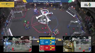 Qualification 100 - 2022 FIRST Championship - Hopper Division