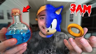 (SCARY) ORDERING SONIC.EXE POTION FROM THE DARK WEB AT 3AM!! *TURNED BLUE*