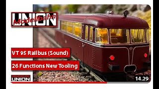 New HO German VT 95 Railbus From Modellbahn Union