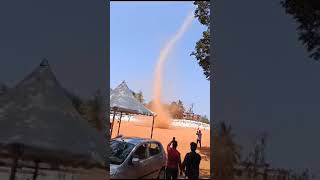 Dust Devil in Poojappura ground on 9.2.2024 | @kidscornerbylechu47