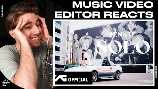Video Editor Reacts to JENNIE - 'SOLO' M/V