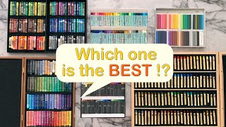 Review of 6 Professional Oil Pastels! #oilpastel #review