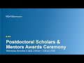 UCLA 2022 Postdoctoral Scholars & Mentors Awards Ceremony