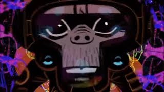 Gorillaz vs Spacemonkeyz - Lil' Dub Chefin' (Official Music Video)