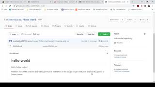 Github - Hello World Tutorial