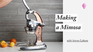 Making a Mimosa with Verve Culture