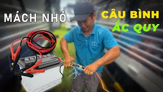 Hướng Dẫn Câu bình Ắc Quy Xe tải ĐÚNG CÁCH. Kiến thức xe tải PHẢI biết.