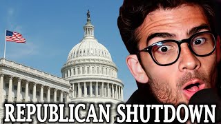 What If The Government Shuts Down | HasanAbi Reacts