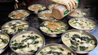 A noodle restaurant that sells 1,000 bowls a day!!!Kalguksu, sujebi, glutinous rice, sujebi!!!