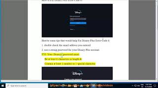 Fix Disney Plus Error Code 6