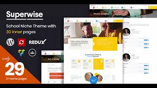 Superwise - Modern Education and Google Classroom Theme | Themeforest Website Templates and Themes