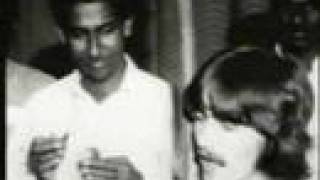 George Harrison with Ravi Shankar & others