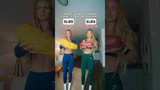 What 5lbs of FAT VS MUSCLE looks like