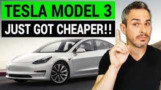 Tesla Model 3 Just Got Cheaper