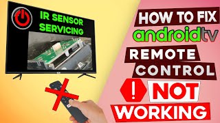 How Fix TCL Android TV Remote IR Sensor Module Card ( Remote control not working)