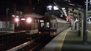 南海高野線・近鉄長野線　深夜の河内長野駅の電車発着の様子まとめ 最終電車まで