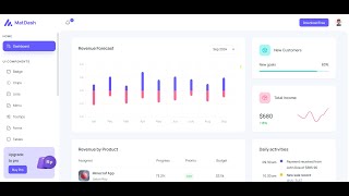 Powerful Free Angular 18+ Material Template