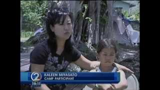 Hospice Hawaii - KHON 2 News, 6/24/12 at 10 pm - Family Bereavement Camp