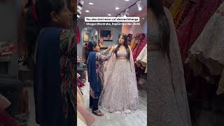 # lehenga on rent in delhi #shagun w'ardrobe