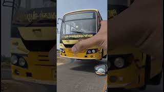 Chunky Yellow Bus Squeeze #aiedits #automotiveedit #automobile #ai #aivfx #aiedits #aivideo